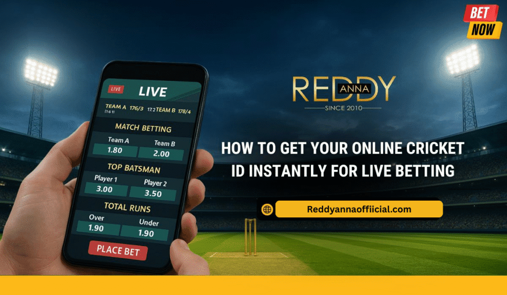 How to Get Your Online Cricket ID Instantly for Live Betting