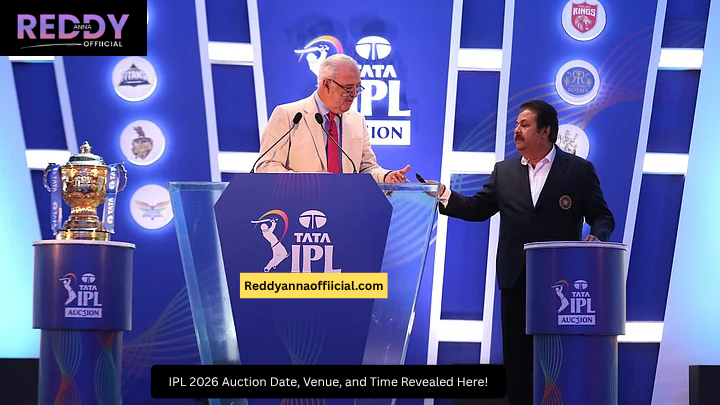 IPL 2026 Auction Date, Venue, and Time Revealed Here!