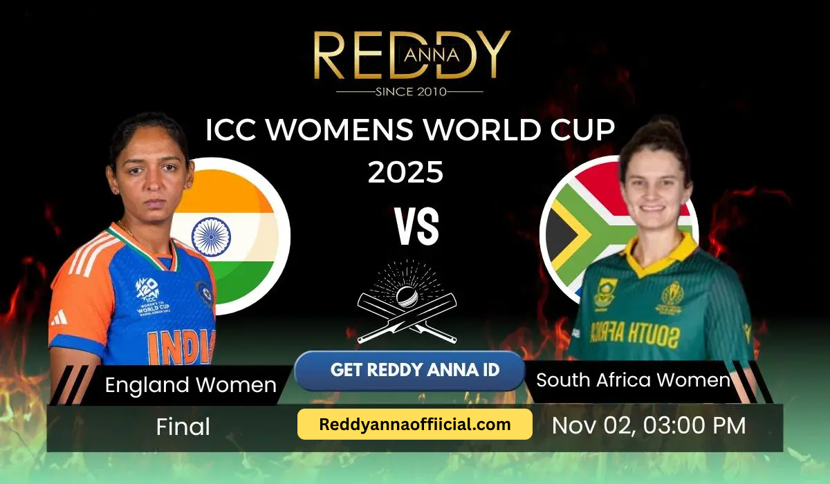 India W vs South Africa W, Final – Match Prediction on Reddy Anna
