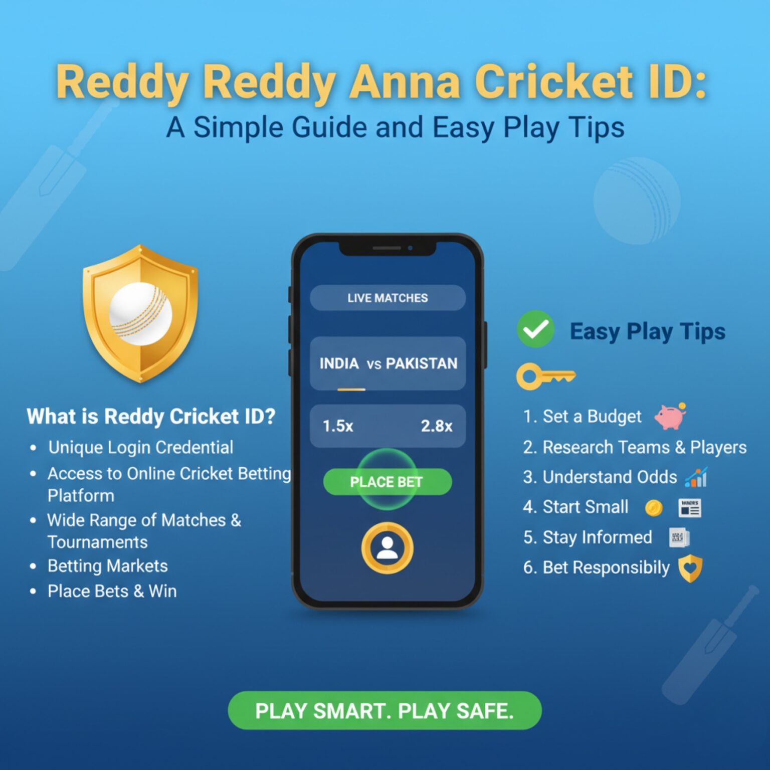 Reddy anna cricket id
