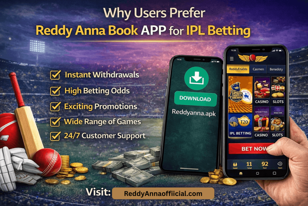 Reddy Anna Book APP for IPL Betting