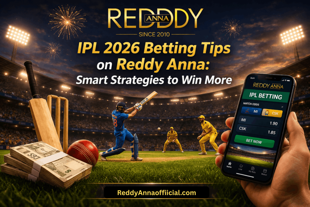 IPL 2026 Betting Tips on Reddy Anna: Smart Strategies to Win More