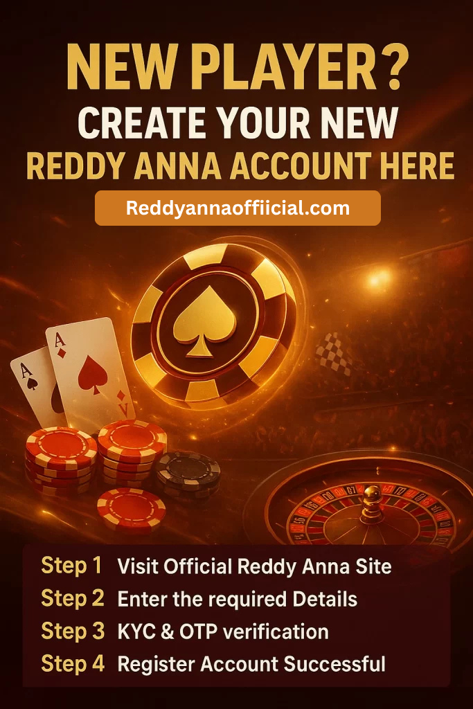 How to Create Your Reddy Anna Book Account