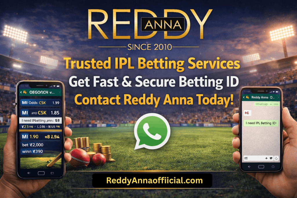 How to contact Reddy Anna on WhatsApp for IPL Betting ID