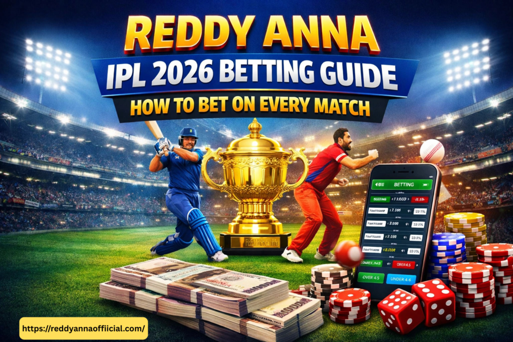Reddy Anna IPL 2026 Betting Guide: How to Bet on Every Match