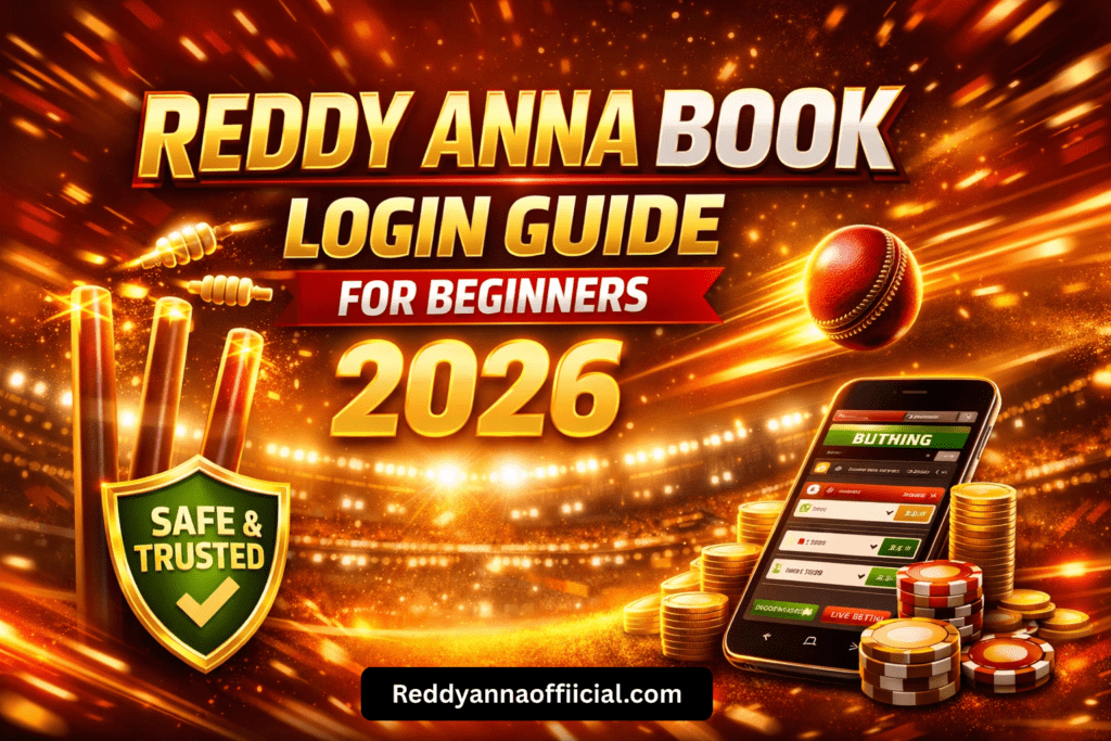 Reddy Anna Book Login Guide for Beginners