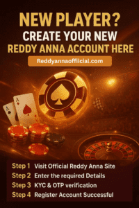 How to Create Your Reddy Anna Book Account